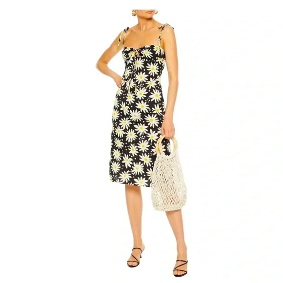 Solid & Striped Lolita dress in graphic daisy - Picture 2 of 12